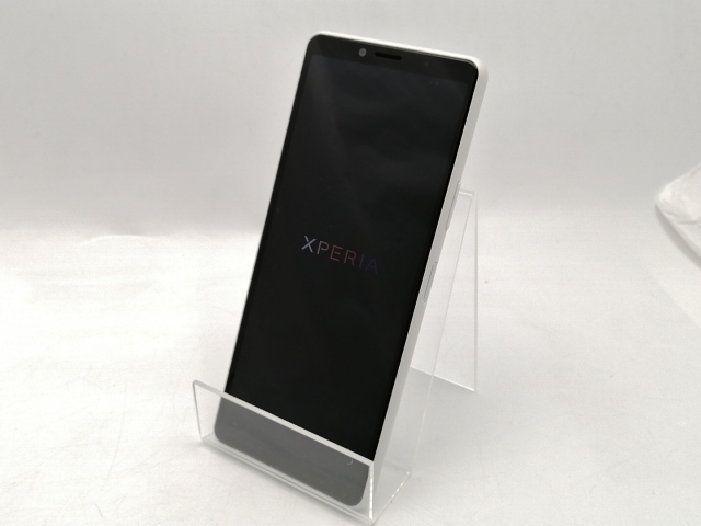 【中古】SONY au 【SIMロック解除済み】 Xperia 10 II ホワイト 4GB 64GB SOV43【仙台イービーンズ】保証期間１ヶ月【ランクB】_1