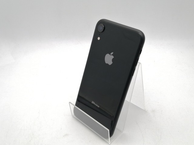 【中古】Apple au 【SIMロック解除済み】 iPhone XR 64GB ブラック MT002J/A【札幌南2条】保証期間１ヶ月【ランクA】の通販は
