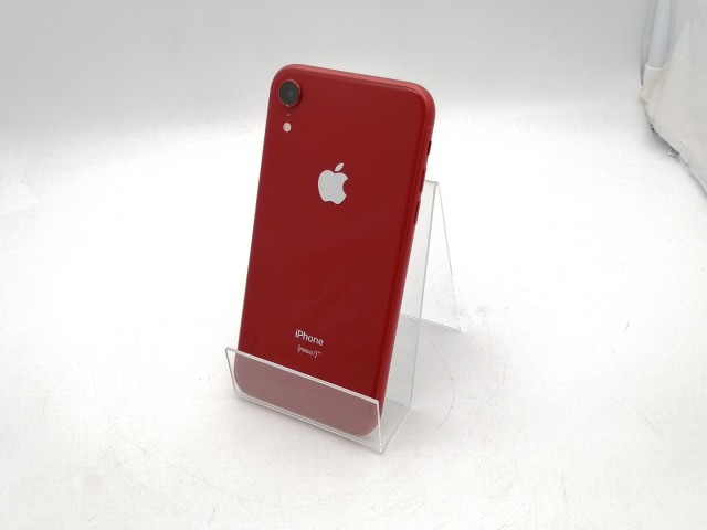 【中古】Apple docomo 【SIMロック解除済み】 iPhone XR 64GB (PRODUCT)RED MT062J/A【札幌南2条】保証期間１ヶ月【ランクB】