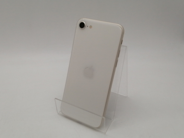 【中古】Apple UQmobile 【SIMフリー】 iPhone SE（第3世代） 128GB スターライト MMYG3J/A【札幌南2条】保証期間１ヶ月【ランクB】