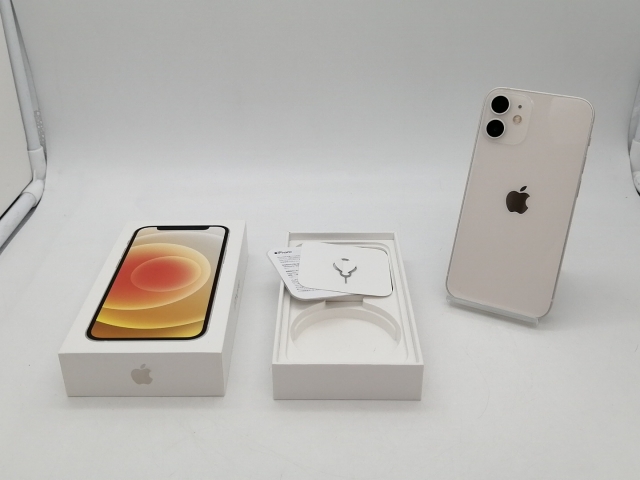 【中古】Apple 楽天モバイル 【SIMフリー】 iPhone 12 mini 128GB ホワイト MGDM3J/A【札幌南2条】保証期間１ヶ月【ランクA】_7