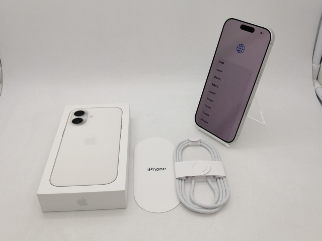 【中古】Apple 国内版 【SIMフリー】 iPhone 17 256GB ホワイト MG684J/A【池袋東口】保証期間１ヶ月【ランクA】_7