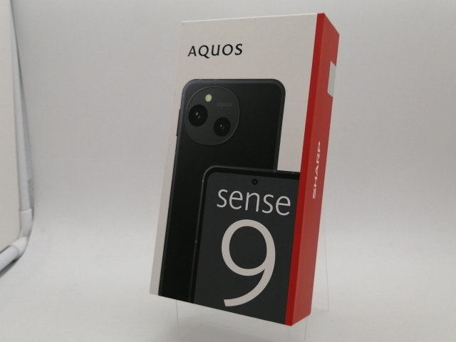 未使用】SHARP 国内版 【SIMフリー】 AQUOS sense9 ブラック 6GB 未使用】SHARP 国内版 【SIMフリー】 AQUOS sense9 ブラック 6GB