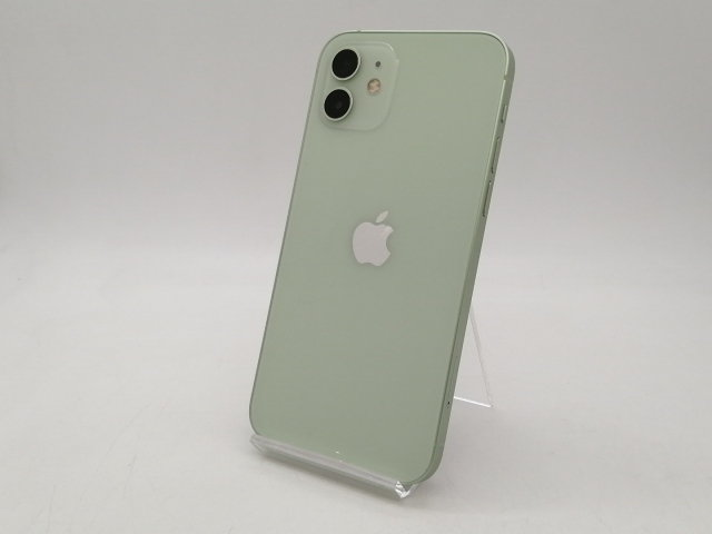 中古】Apple 国内版 【SIMフリー】 iPhone 12 128GB グリーン MGHY3J/A