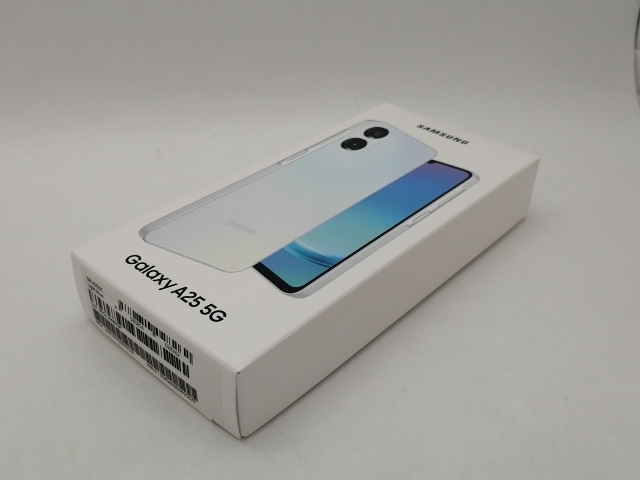 【未使用】SAMSUNG 楽天モバイル 【SIMフリー】 Galaxy A25 5G ライトブルー 4GB 64GB【札幌南2条】保証期間３ヶ月