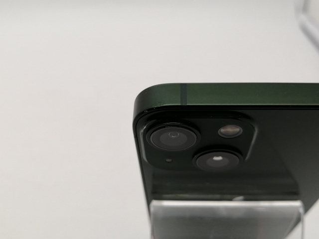 【中古】Apple 国内版 【SIMフリー】 iPhone 13 mini 128GB グリーン MNFC3J/A【札幌南2条】保証期間１ヶ月【ランクC】