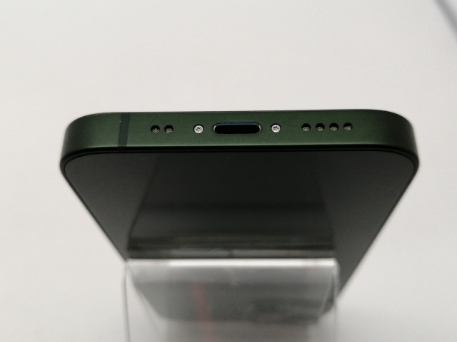 【中古】Apple 国内版 【SIMフリー】 iPhone 13 mini 128GB グリーン MNFC3J/A【札幌南2条】保証期間１ヶ月【ランクC】