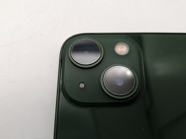 【中古】Apple 国内版 【SIMフリー】 iPhone 13 mini 128GB グリーン MNFC3J/A【札幌南2条】保証期間１ヶ月【ランクC】