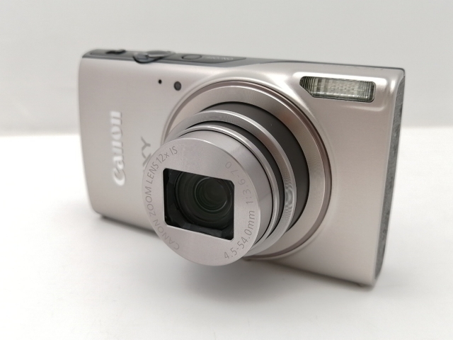 中古】Canon IXY 650 シルバー (SL)【新宿2】保証期間1ヶ月【ランクA