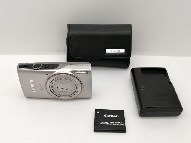 中古】Canon IXY 650 シルバー (SL)【新宿2】保証期間1ヶ月【ランクA
