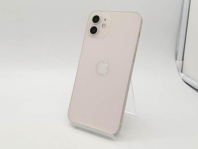 中古】Apple SoftBank 【SIMロック解除済み】 iPhone 12 64GB ホワイト 