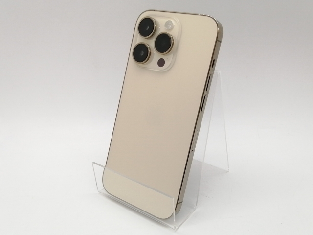 【中古】Apple docomo 【SIMフリー】 iPhone 14 Pro 256GB ゴールド MQ173J/A【札幌南2条】保証期間１ヶ月【ランクB】