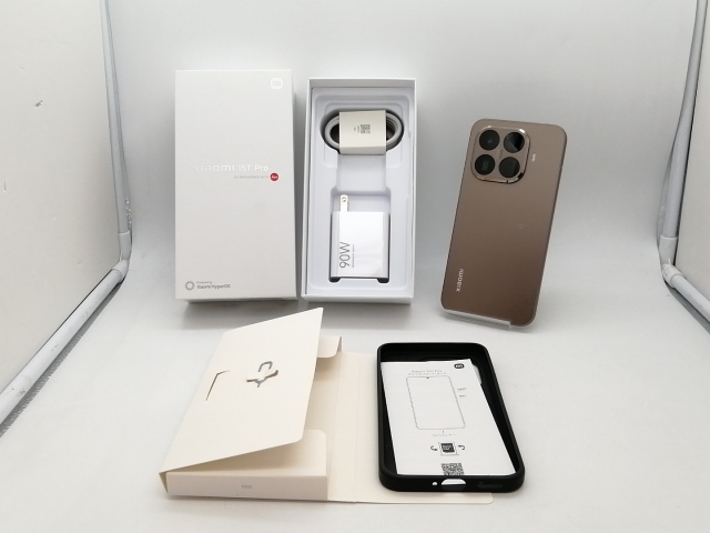 【中古】Xiaomi 国内版 【SIMフリー】 Xiaomi 15T Pro モカゴールド 12GB 256GB【津田沼】保証期間１ヶ月【ランクA】_3