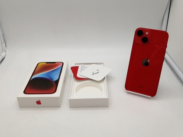 【中古】Apple docomo 【SIMフリー】 iPhone 14 128GB (PRODUCT)RED MPV93J/A【札幌南2条】保証期間１週間【ランクC】_7