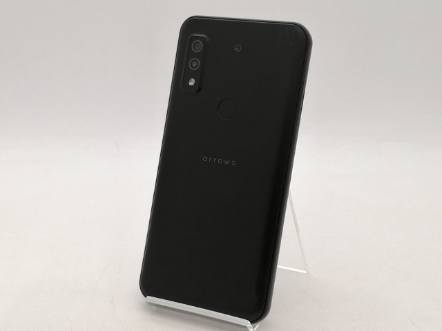 【中古】Fujitsu au 【SIMフリー】 arrows We ブラック 4GB 64GB FCG01【札幌南2条】保証期間１週間【ランクC】