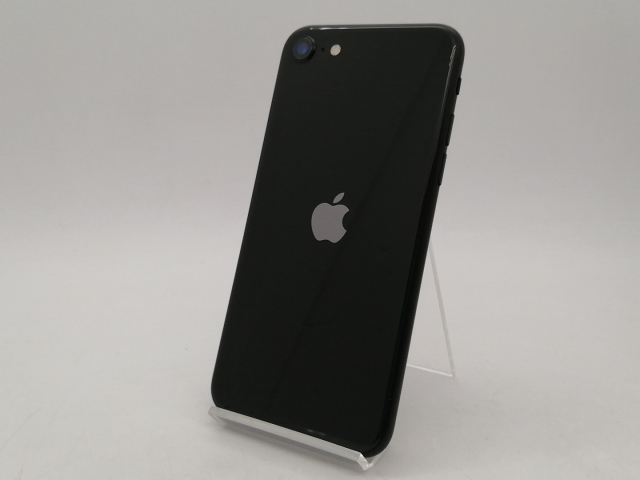 【中古】Apple docomo 【SIM鍵を掛ける取り消す済み】 iPhone SE（第2時人） 128GB 黒いこと MHGT3J/A（後期型番）【札幌南2条】言いはなつ継続期間１ヶ月【位置づけるA】