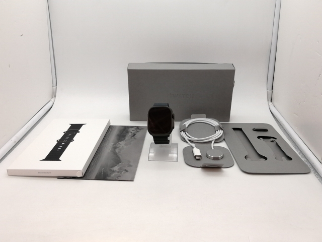 【中古】Apple Apple Watch Ultra3 49mm Cellular ブラックチタニウムケース/ブラックオーシャンバンド MF0J4J/A【札幌南2条】保証期間１ヶ月【ランクA】_5