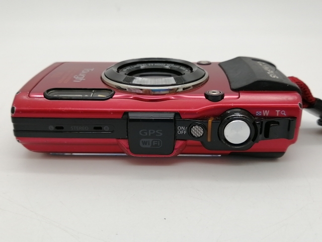 中古】OLYMPUS OLYMPUS STYLUS TG-4 Tough レッド【札幌】保証期間1