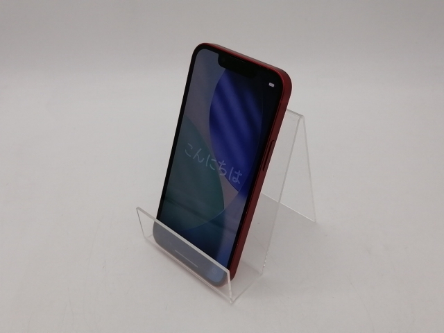 【中古】Apple 楽天モバイル 【SIMフリー】 iPhone 13 mini 256GB (PRODUCT)RED MLJM3J/A【札幌南2条】保証期間１ヶ月【ランクA】_1