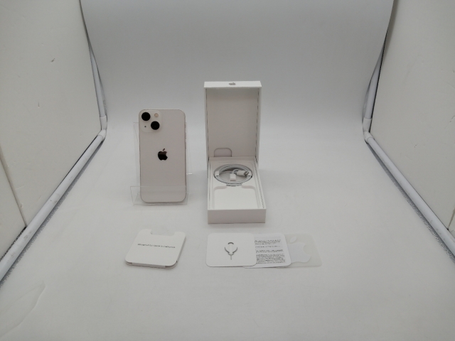 【中古】Apple au 【SIMフリー】 iPhone 13 mini 128GB スターライト MLJE3J/A【札幌南2条】保証期間１週間【ランクC】_6