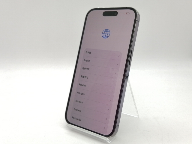 【中古】Apple docomo 【SIMフリー】 iPhone 14 Pro 1TB ディープパープル MQ313J/A【札幌】保証期間１ヶ月【ランクC】_1