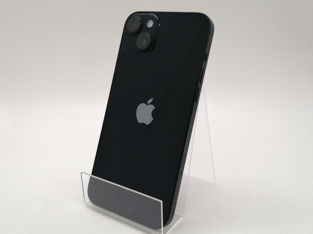 【中古】Apple 国内版 【SIMフリー】 iPhone 14 Plus 128GB ミッドナイト MQ4A3J/A【道玄坂】保証期間１ヶ月【ランクB】