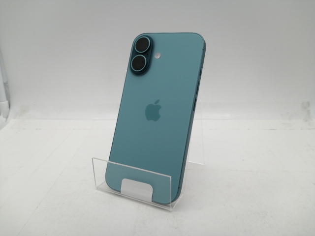 美品 Apple iPhone 16 ティール 128GB バッテリー97% 本日見つけ