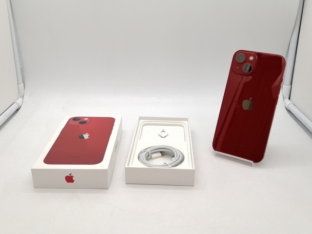 【中古】Apple SoftBank 【SIMフリー】 iPhone 13 256GB (PRODUCT)RED MLNL3J/A【札幌南2条】保証期間１ヶ月【ランクA】_7