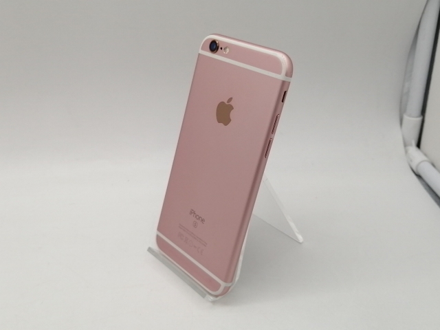 【中古】Apple SoftBank 【SIMロック解除済み】 iPhone 6s 64GB ローズゴールド MKQR2J/A【札幌南2条】保証期間１週間【ランクC】