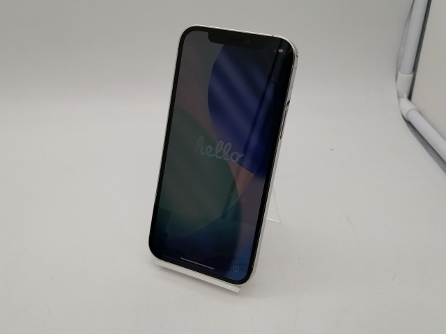 【中古】Apple 国内版 【SIMフリー】 iPhone 12 Pro 128GB シルバー MGM63J/A【仙台イービーンズ】保証期間１週間【ランクC】_1