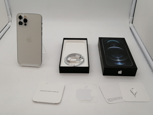 【中古】Apple 国内版 【SIMフリー】 iPhone 12 Pro 128GB シルバー MGM63J/A【仙台イービーンズ】保証期間１週間【ランクC】_7