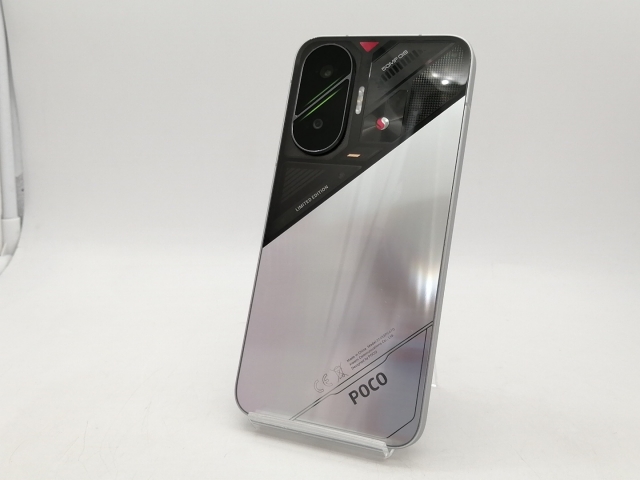 【中古】Xiaomi 【SIMフリー】 Poco F7 シルバー 12GB 256GB 25053PC47G【札幌南2条】保証期間１ヶ月【ランクB】