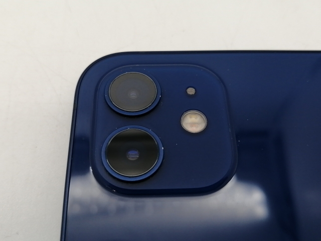 【中古】Apple ymobile 【SIMロック解除済み】 iPhone 12 128GB ブルー MGHX3J/A【札幌南2条】保証期間１週間【ランクC】_6