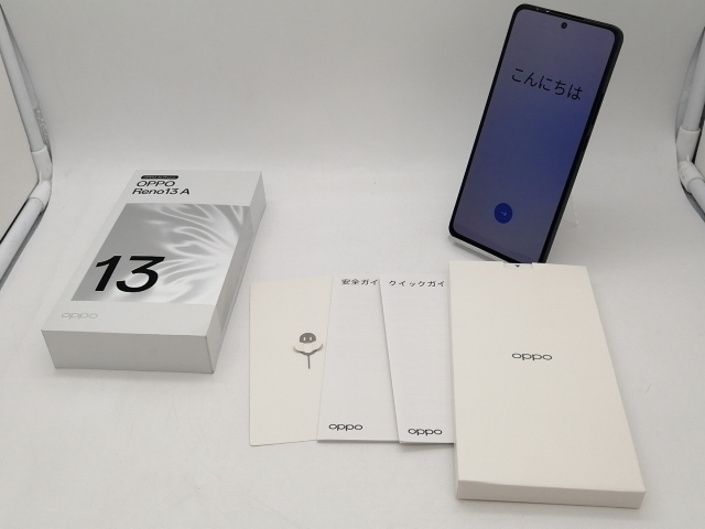 【中古】【赤ロム保証あり】Oppo UQmobile 【SIMフリー】 OPPO Reno13 A ルミナスネイビー 8GB 128GB OPG05【札幌南2条】保証期間１ヶ月【ランクA】_7