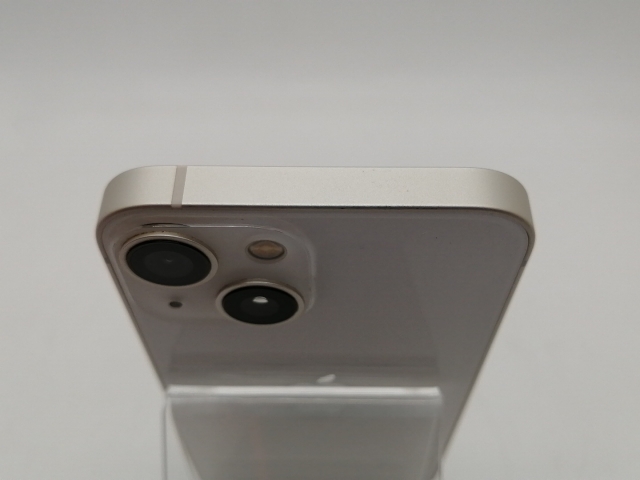 【中古】【赤ロム保証あり】Apple au 【SIMフリー】 iPhone 13 mini 128GB スターライト MLJE3J/A【札幌南2条】保証期間１週間【ランクC】_2