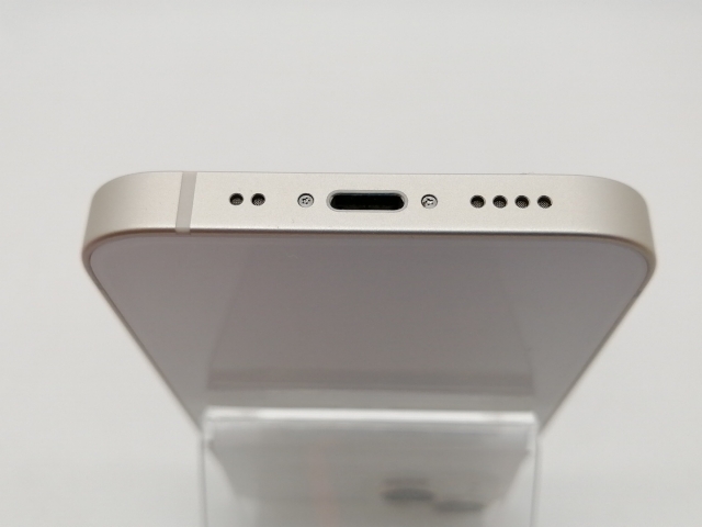 【中古】【赤ロム保証あり】Apple au 【SIMフリー】 iPhone 13 mini 128GB スターライト MLJE3J/A【札幌南2条】保証期間１週間【ランクC】_4