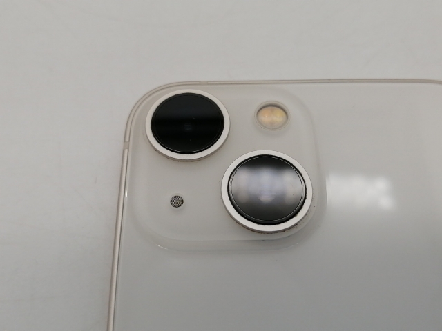 【中古】【赤ロム保証あり】Apple au 【SIMフリー】 iPhone 13 mini 128GB スターライト MLJE3J/A【札幌南2条】保証期間１週間【ランクC】_6