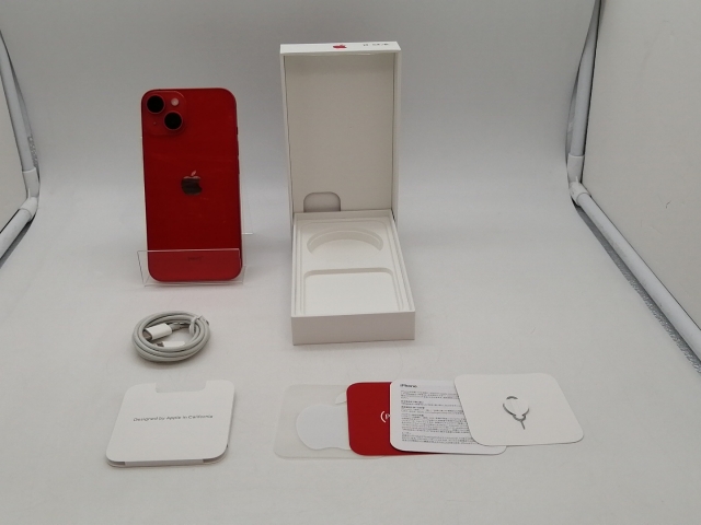 【中古】Apple docomo 【SIMフリー】 iPhone 14 128GB (PRODUCT)RED MPV93J/A【札幌南2条】保証期間１ヶ月【ランクA】_3