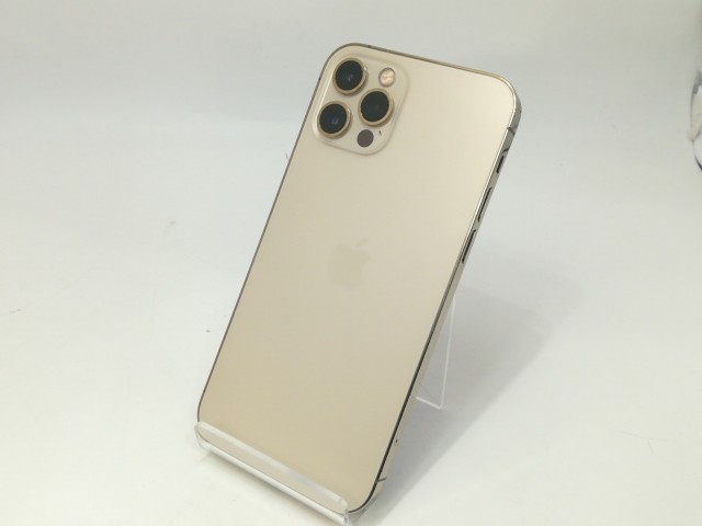 【中古】【赤ロム保証あり】Apple au 【SIMロック解除済み】 iPhone 12 Pro 256GB ゴールド MGMC3J/A【札幌】保証期間１週間【ランクC】の通販は