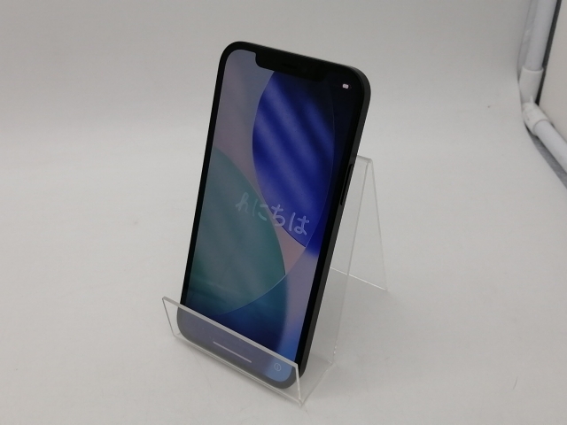 【中古】Apple ymobile 【SIMロック解除済み】 iPhone 12 64GB ブラック MGHN3J/A【札幌南2条】保証期間１ヶ月【ランクB】_1