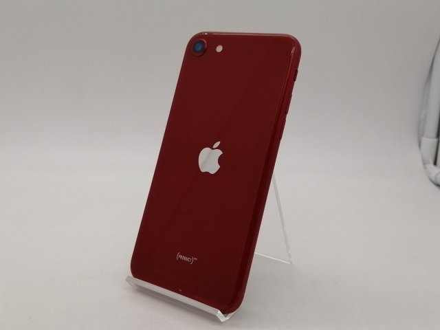 【中古】Apple UQmobile 【SIMフリー】 iPhone SE（第3世代） 64GB (PRODUCT)RED MMYE3J/A【札幌南2条】保証期間１週間【ランクC】