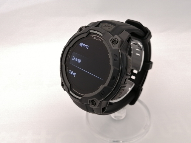 【中古】Garmin Instinct 3 AMOLED 45mm 010-02936-30 Black【神保町】保証期間１ヶ月【ランクA】