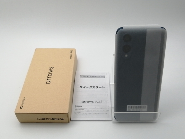 新品、未使用】arrows We2 FCG02 ネイビーグリーン 未使用】FCNT