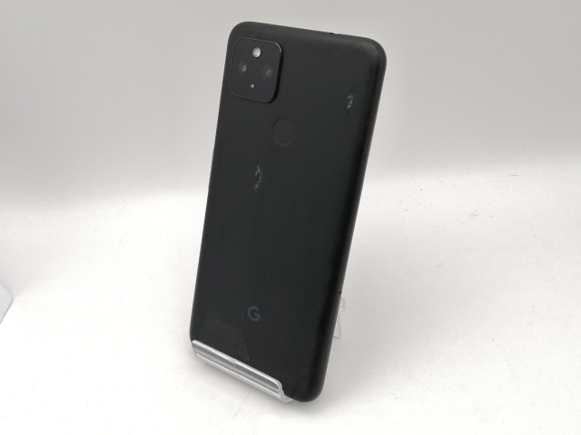 【中古】Google SoftBank 【SIMロックあり】 Pixel 4a (5G) Just Black 6GB 128GB G025H【池袋東口】保証期間１ヶ月【ランクC】