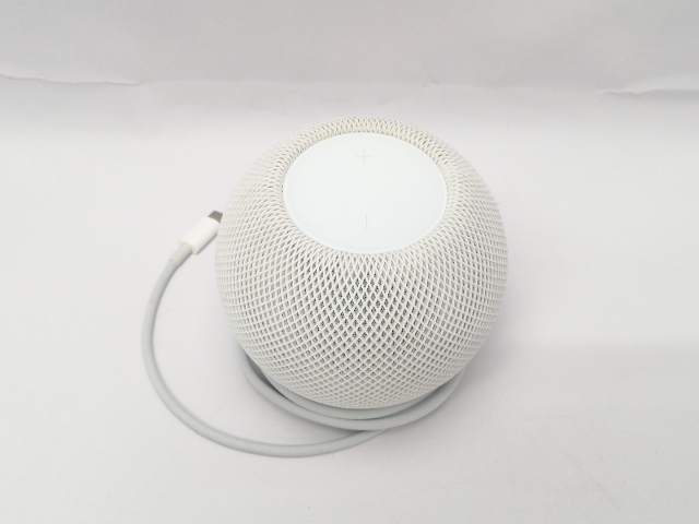 【中古】Apple HomePod mini ホワイト MY5H2J/A【川越クレアモール】保証期間１週間