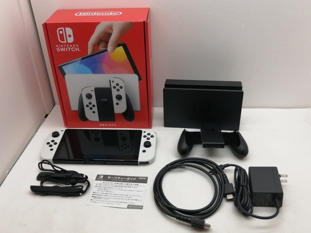 【中古】Nintendo Switch 本体 (有機ELモデル) HEG-S-KAAAA ホワイト 【2021年10月】【仙台イービーンズ】保証期間１ヶ月【ランクA】_8