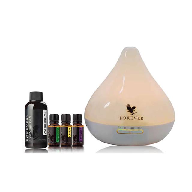 FLP アロマディフューザーセット forever フォーエバー エッセンシャルオイルズ