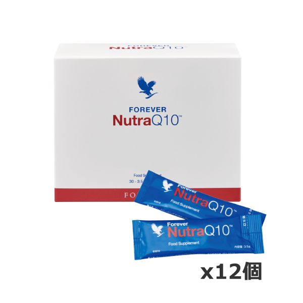 【オトクな12個セット】FLPフォーエバー ニュートラQ10（3.5g×30包）105g×12個[コエンザイムQ10][Forever Living Products]の通販は
