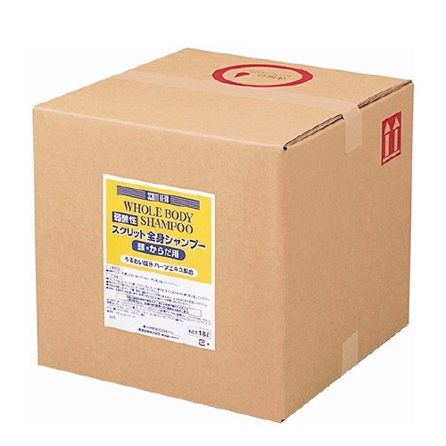 【送料無料】[熊野油脂] スクリット 全身シャンプー 18L(大容量 業務用)