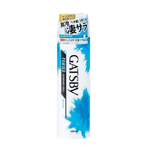 ギャツビー(GATSBY)パウダーデオドラントスプレー クールシトラス 130g [医薬部外品] デオドラント・制汗剤